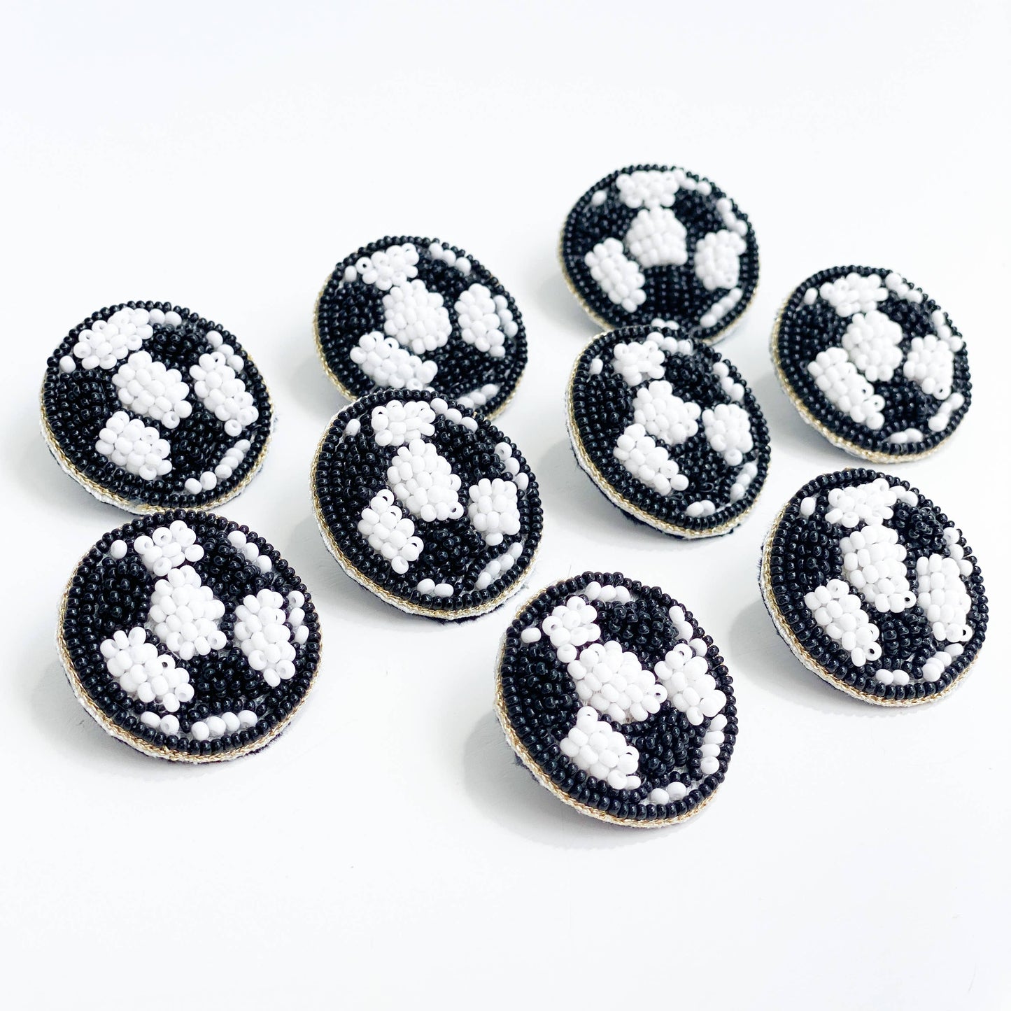Soccer Ball Earrings