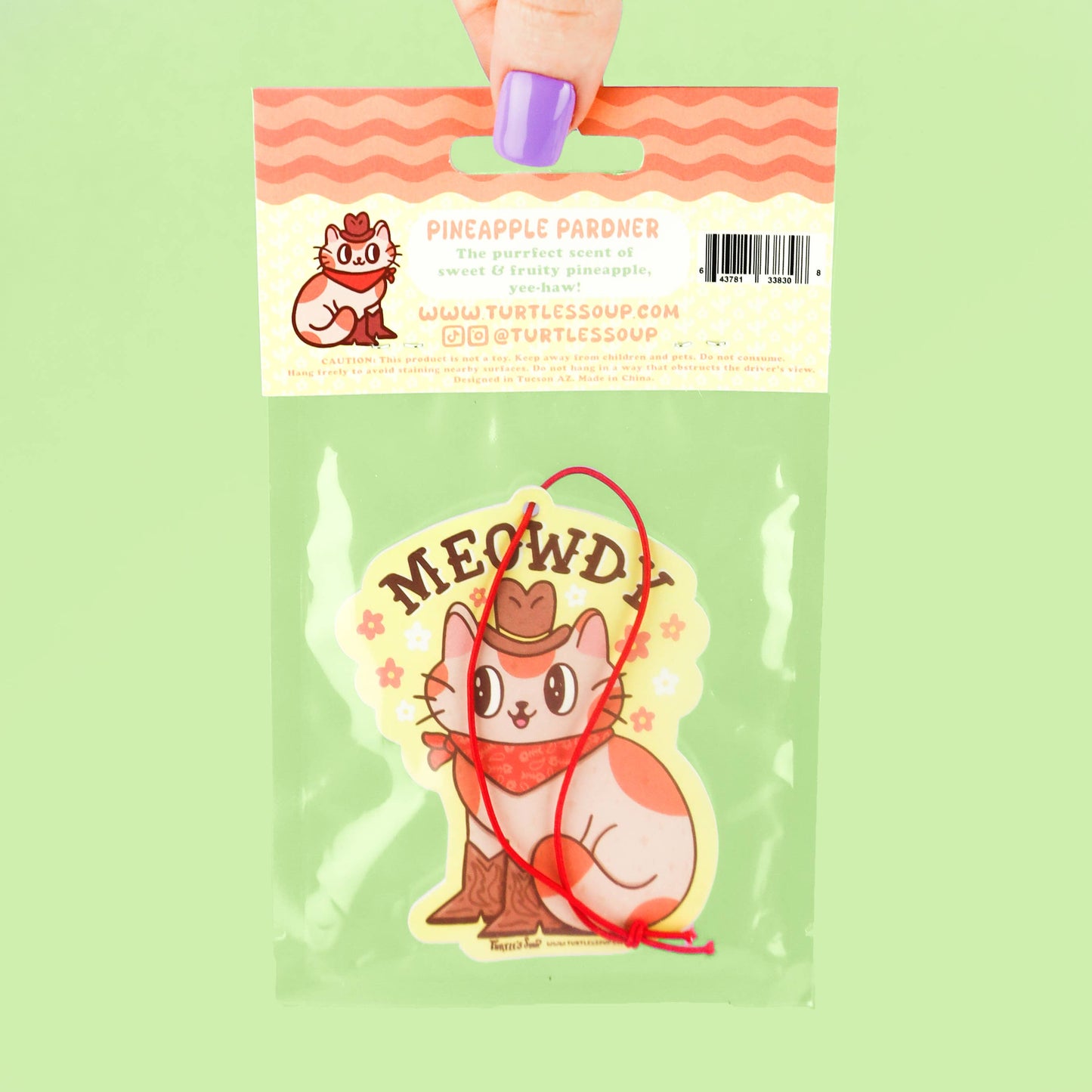 Meowdy Scented Air Freshener