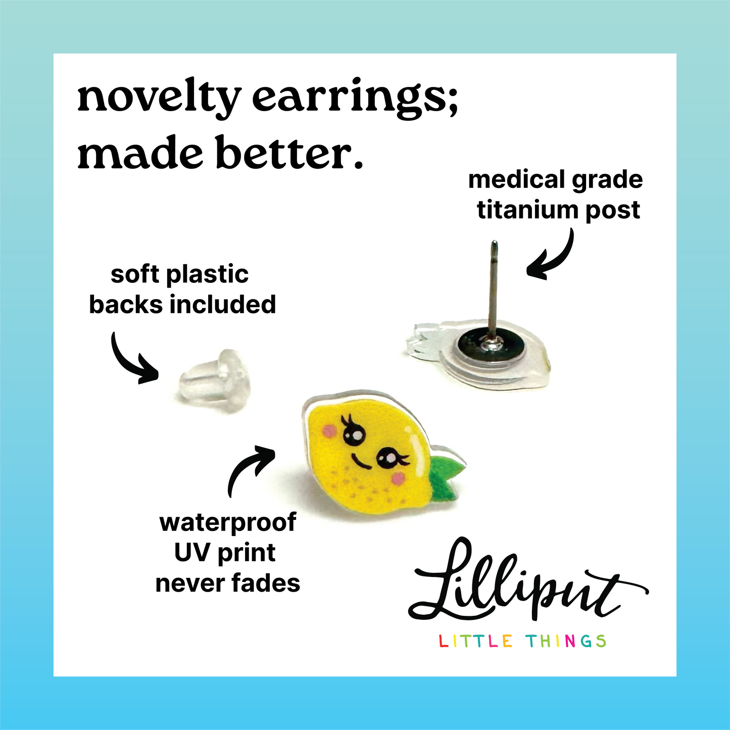 Pickle Earrings // Quirky Earrings