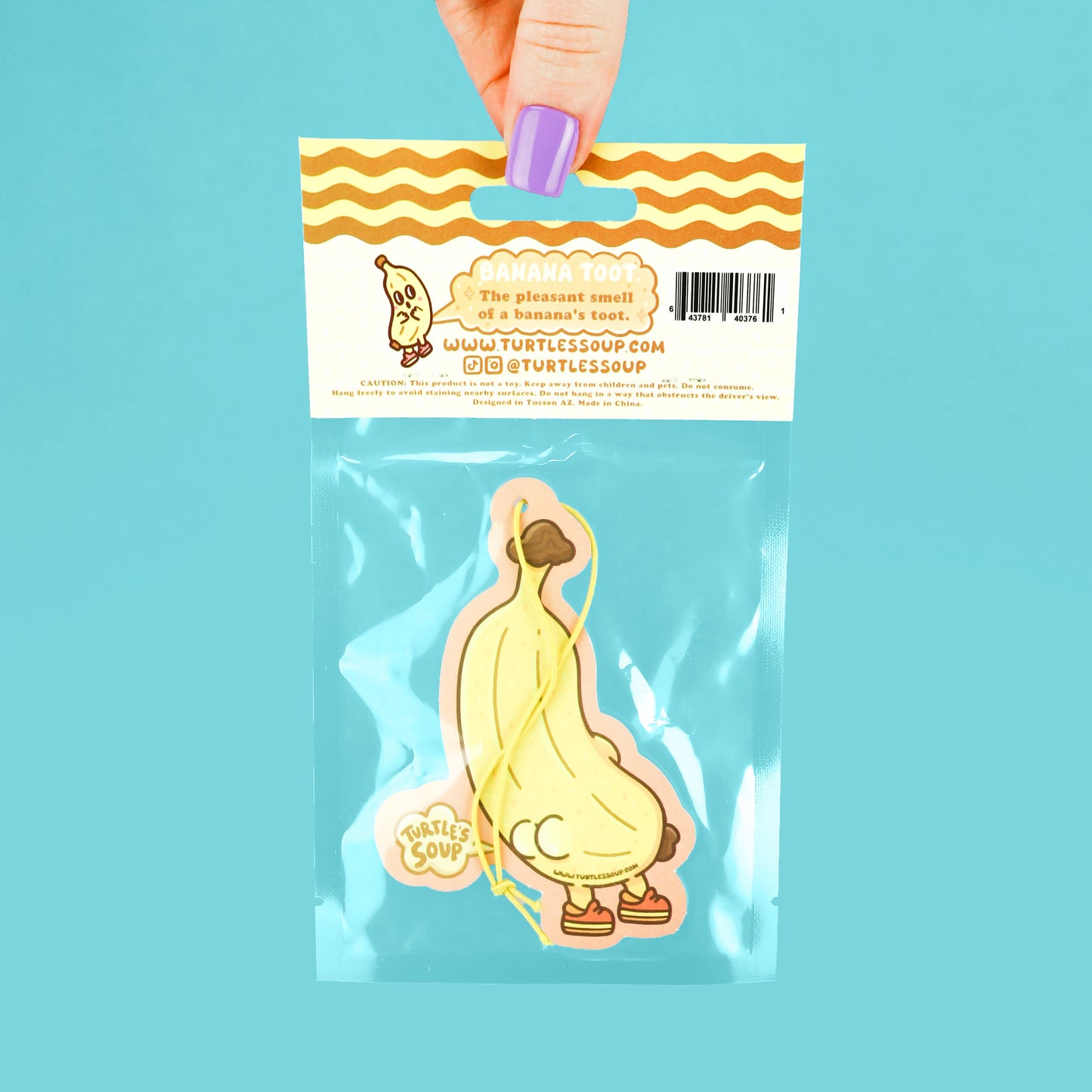 Banana Toot~ Scented Air Freshener
