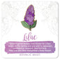 Lilac Enamel Pin