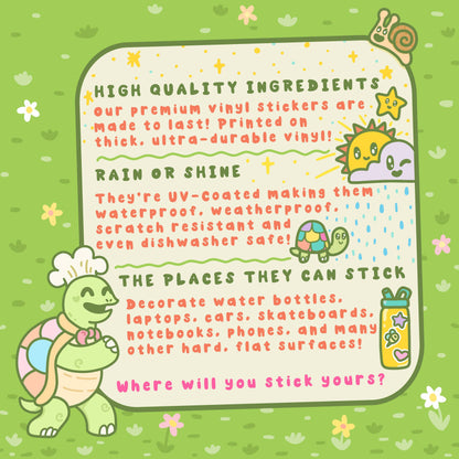 Pickle Jar ~ Vinyl Sticker