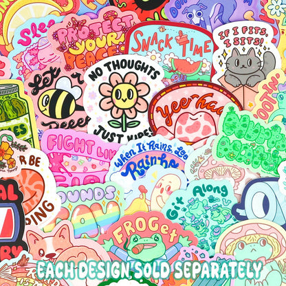 Grow Native Plants Vinyl Sticker
