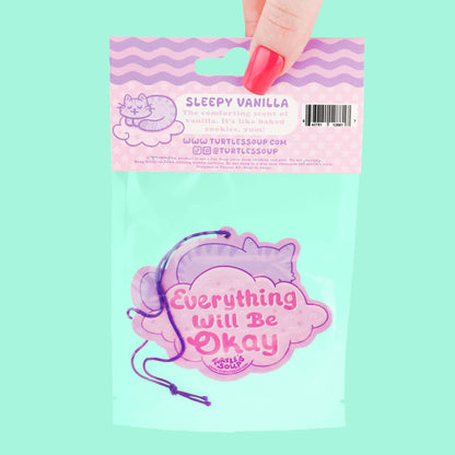 Take A Deep Breath Cute Kitten Cat Scented Air Freshener
