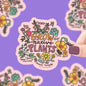 Grow Native Plants Vinyl Sticker