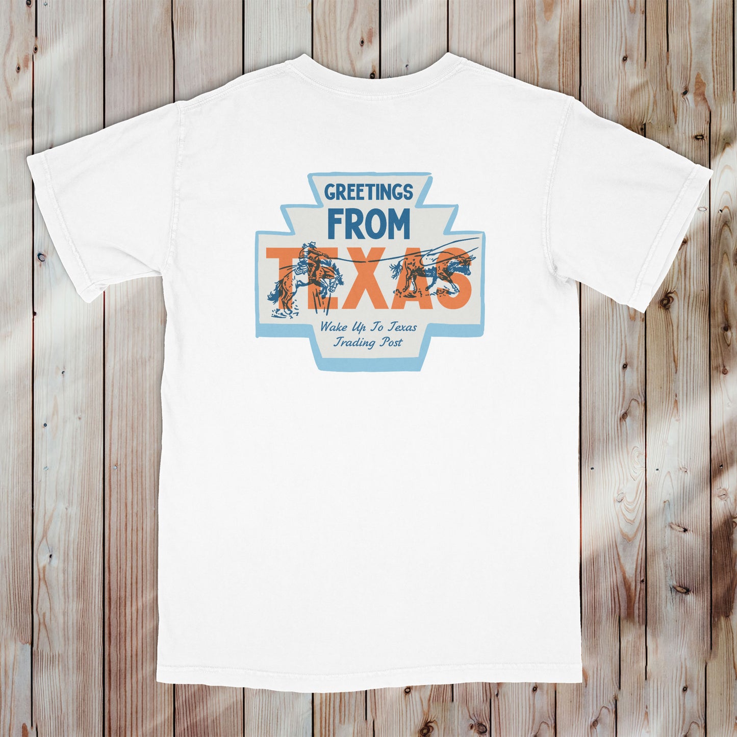 Greetings From Texas Cowboy~ Unisex Graphic Tee